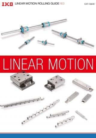 IKO Linear Motion Rolling Guide Red