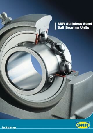 SNR Stainless Steel Ball Bearing Units